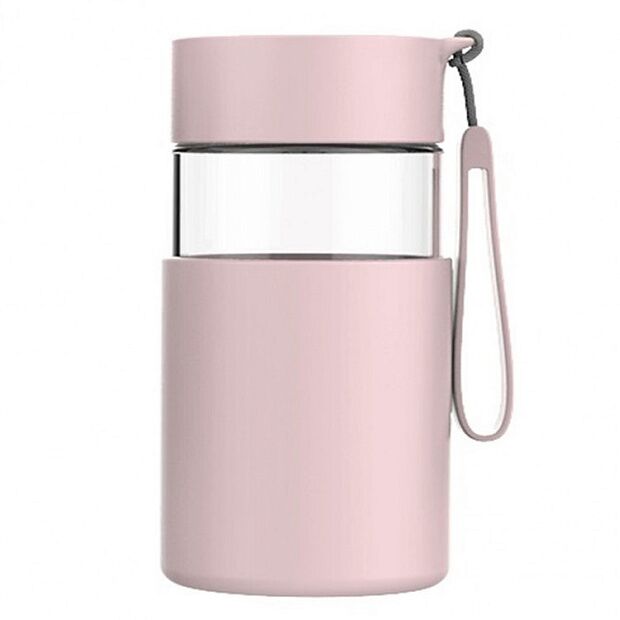 Термобутылка Fun Home Accompanying Glass (Pink/Розовый) - 1